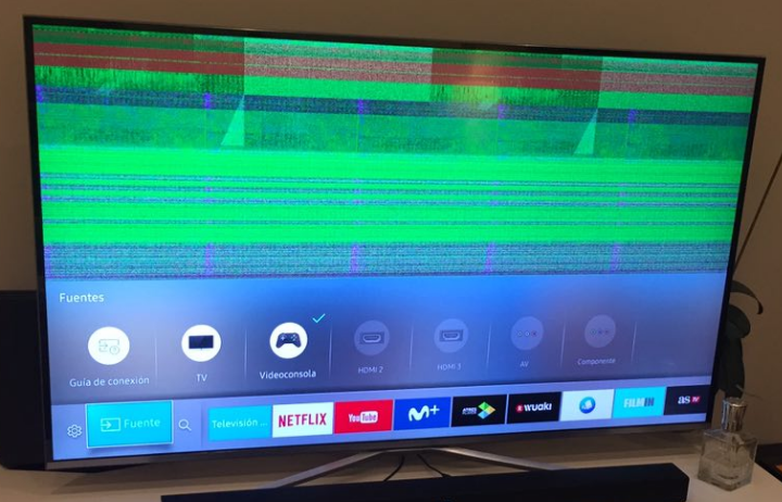 Arreglar-pantalla-rota-TV-Samsung